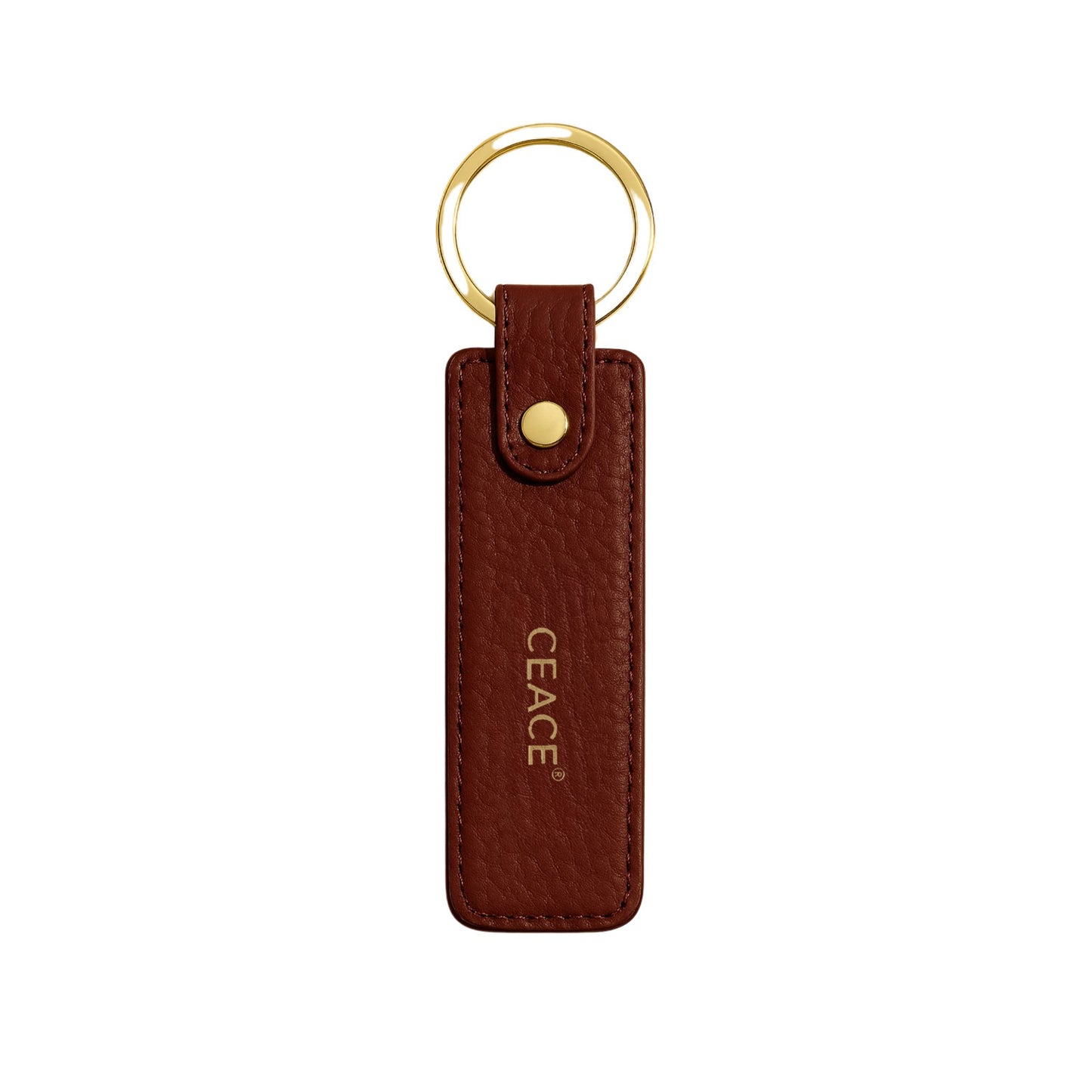 Veganer Schlüsselanhänger Cherry Red – Minimalistischer und eleganter Schlüsselanhänger aus nachhaltigem Material.
