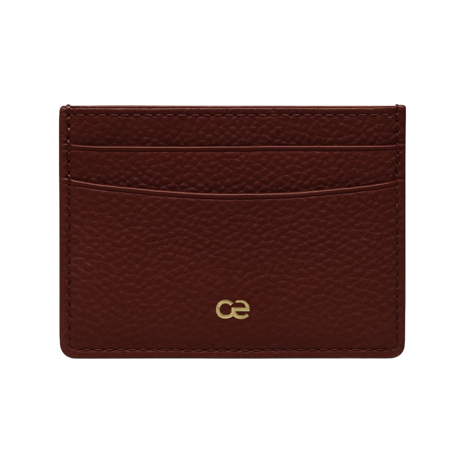 Veganer Cherry Red Cardholder – Schlankes und minimalistisches Kartenetui aus hochwertigem Leder.