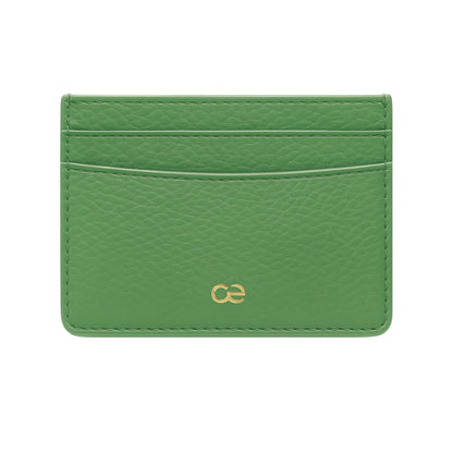 Veganer Mintgrüner Cardholder – Elegantes und minimalistisches Kartenetui aus hochwertigem Leder.