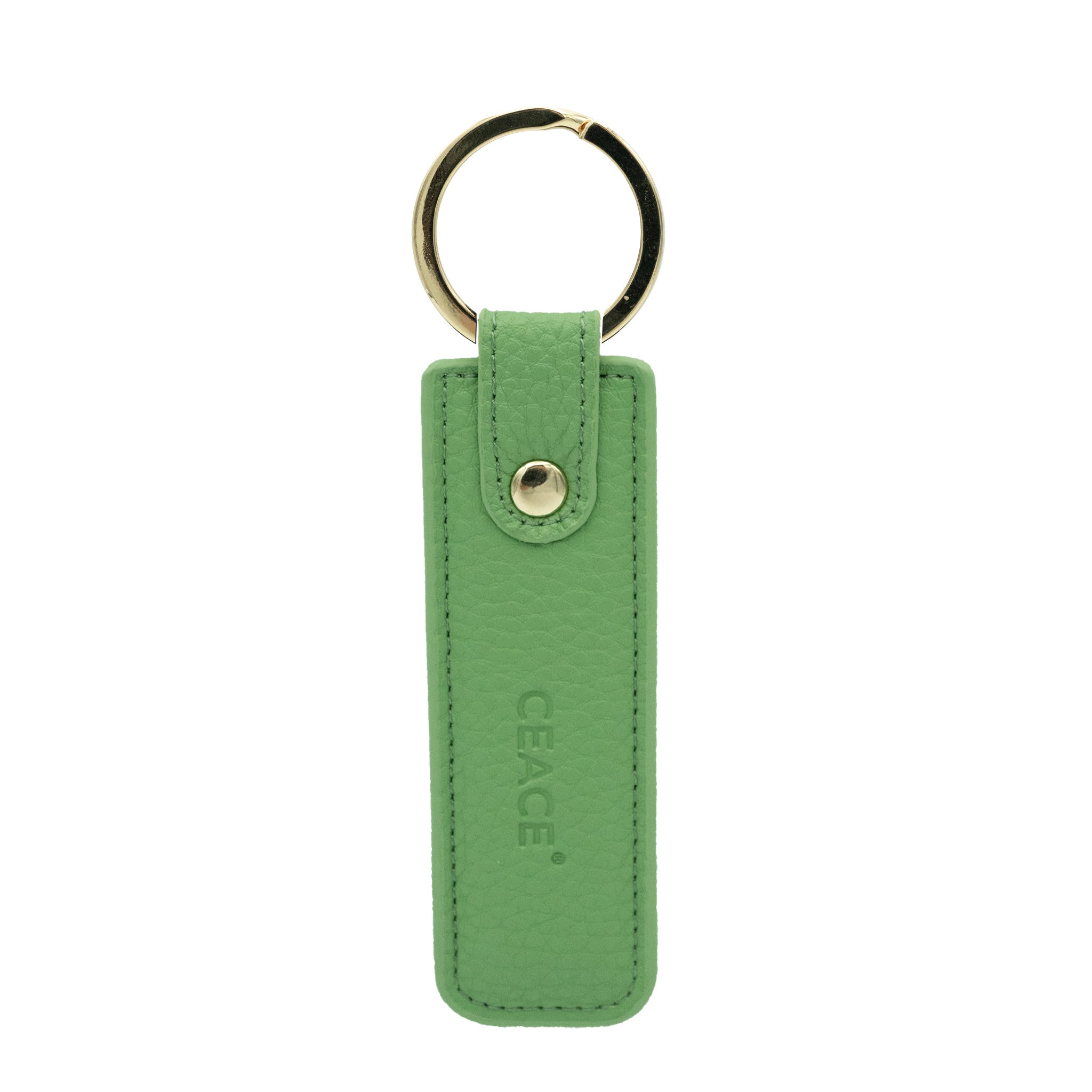 Veganer Schlüsselanhänger Mint Green – Minimalistischer und eleganter Schlüsselanhänger aus nachhaltigem Material