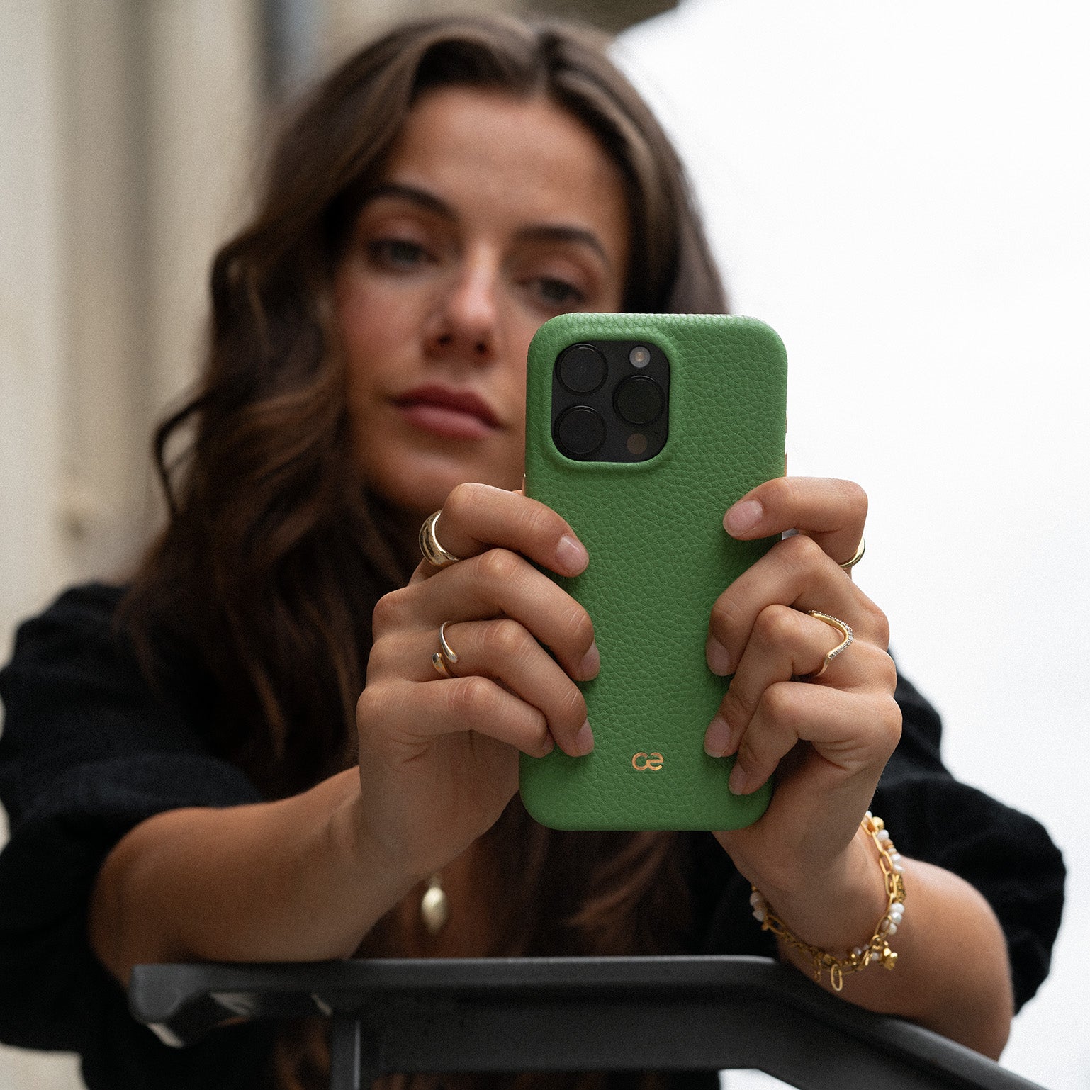 Veganes iPhone Case in Mint Green – Stylische und schützende Handyhülle, kombinierbar mit weiteren Produkten aus unserem Shop